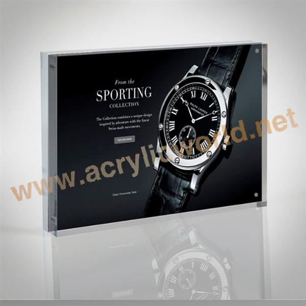 acrylic photo frame plastic poster frame for adversting